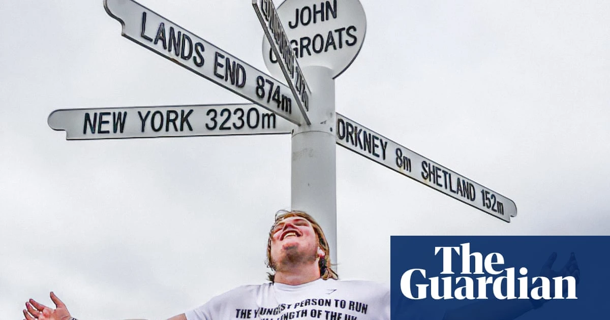 ‘Life is brutal. Running helps’: the 17-year-old who faced despair – and ran the length of Britain