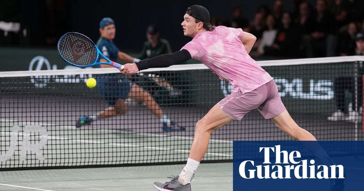 Jack Draper runs out of steam at Paris Masters as De Minaur wins three-setter