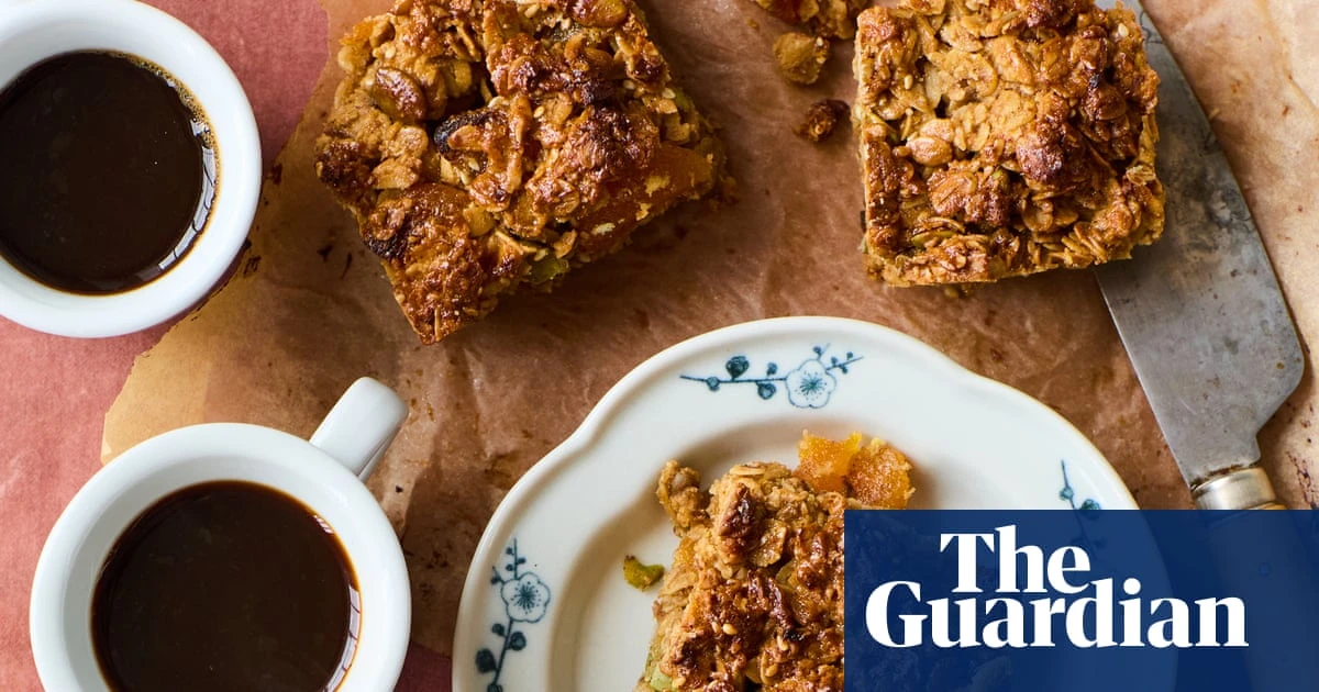 Yasmin Khan’s recipes for aubergine kuku and fruit and nut granola bars