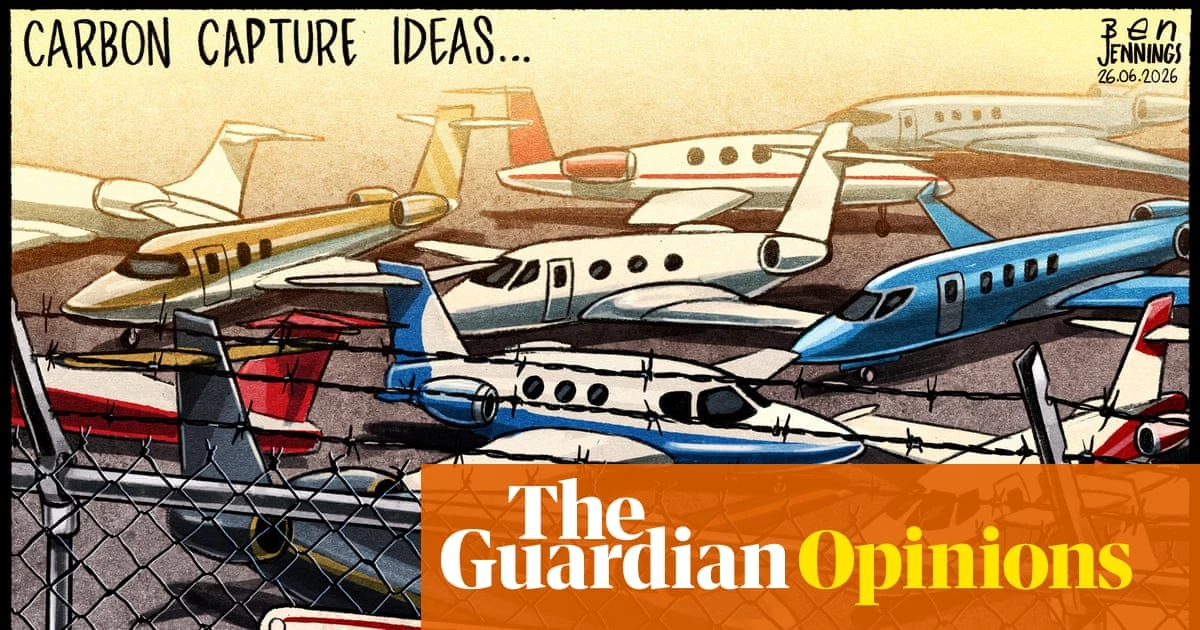 Ben Jennings on a new idea for ‘carbon capture’ – cartoon