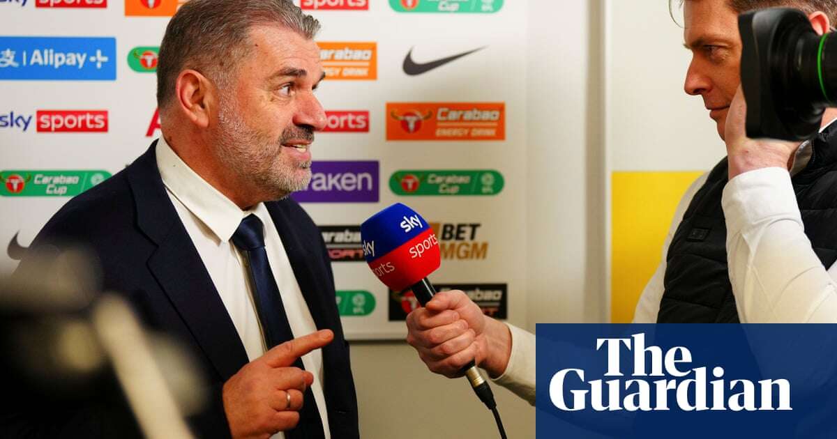 Ange Postecoglou’s lone crusade to save sanctity of English football