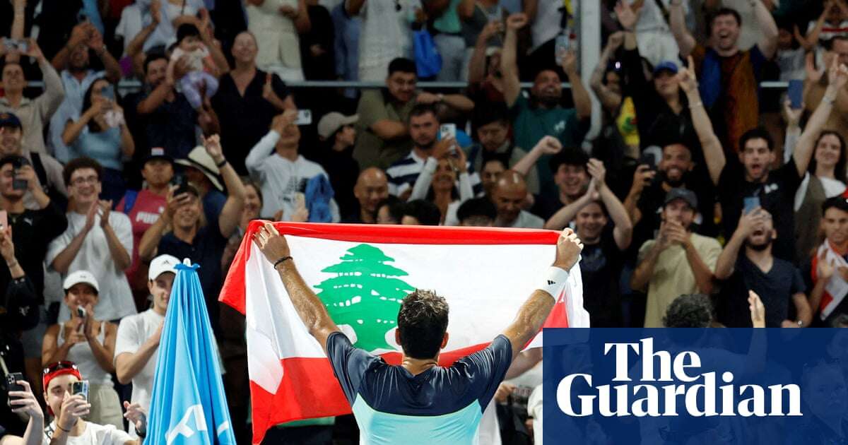 ‘We are all obsessed with him now’: Hady Habib thrills Lebanese diaspora with Australian Open success