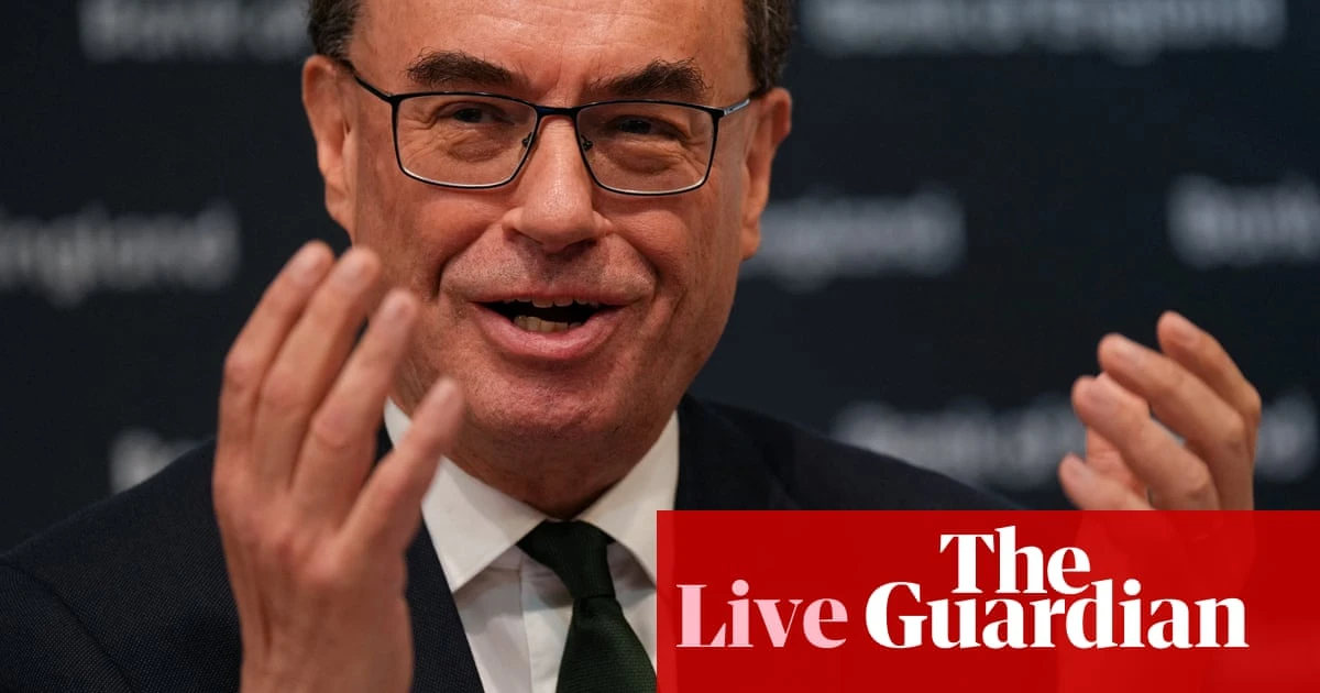 UK must rebuild trade relationship with EU, says BoE boss; China-US shipments slump – business live