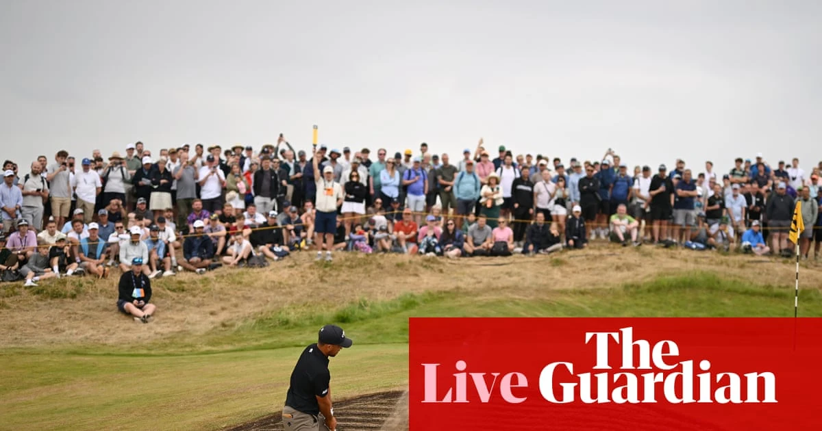 The Open 2026: day three golf updates from Royal Birkdale – live