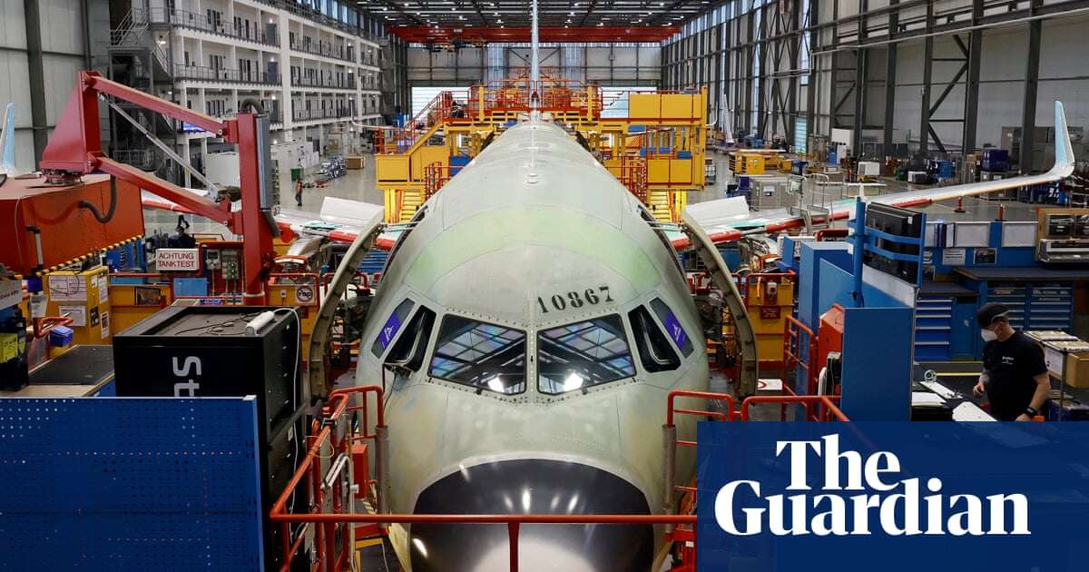 Airbus plans to make 820 planes this year despite supply chain problems