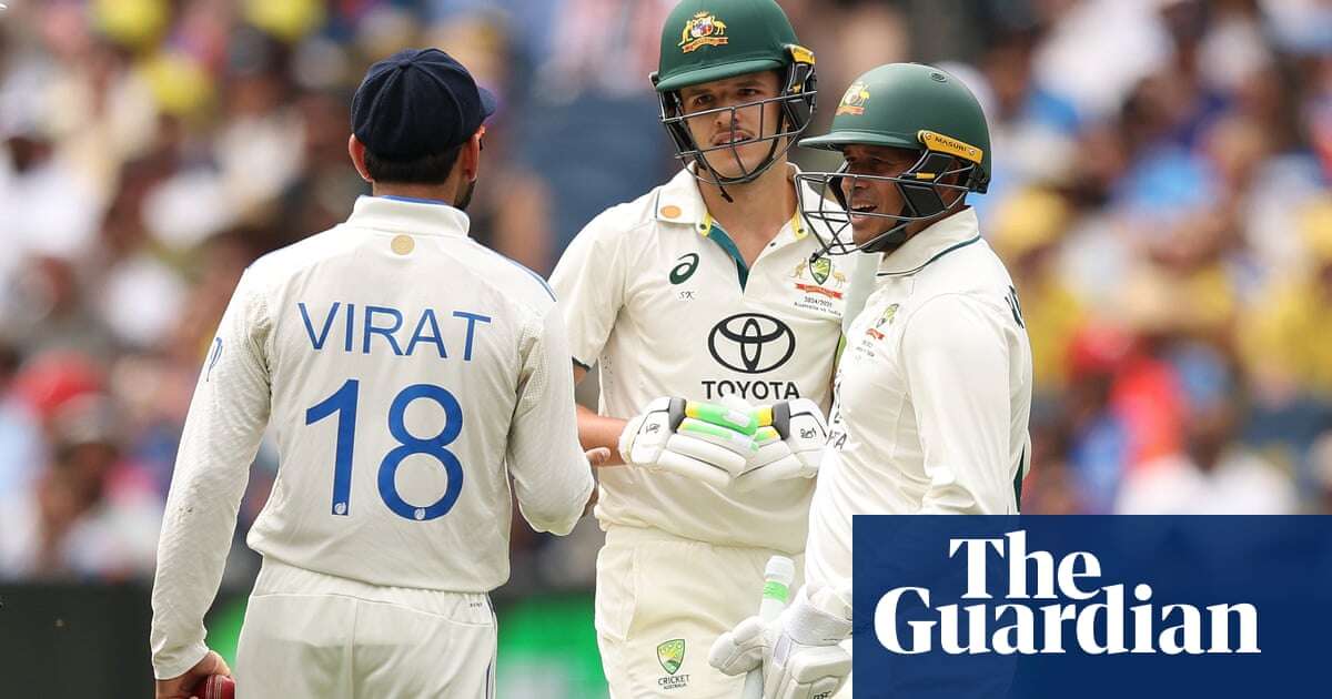 Virat Kohli fined 20% of match fee after Sam Konstas clash in Boxing Day Test