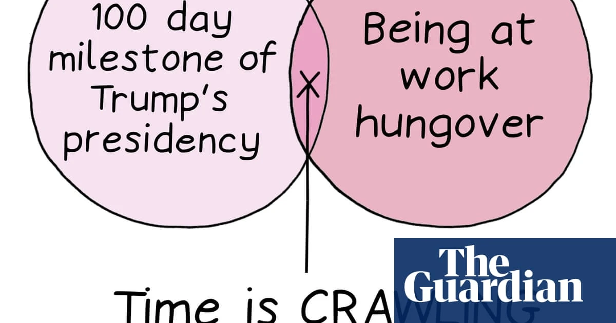 From Trump 100 to hangovers at work: Edith Pritchett’s week in Venn diagrams – cartoon