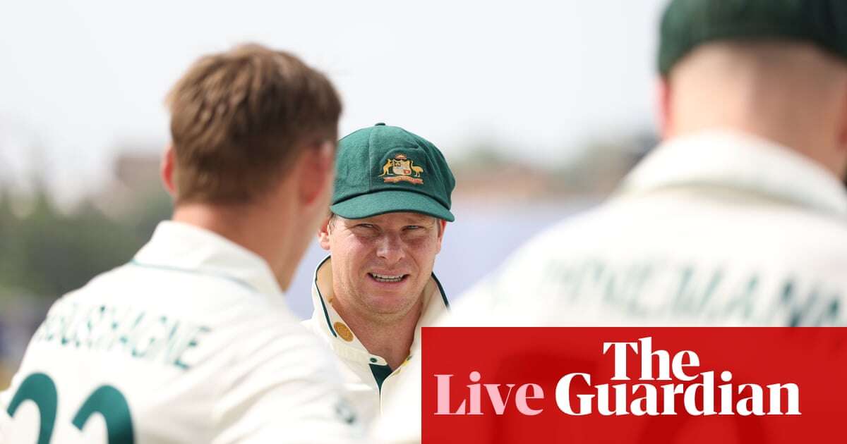 Sri Lanka v Australia: second men’s cricket Test, day one – live