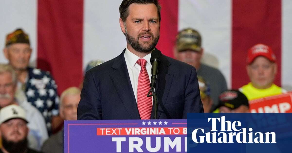 JD Vance suggests Democrats would label drinking Mountain Dew 'racist' – video