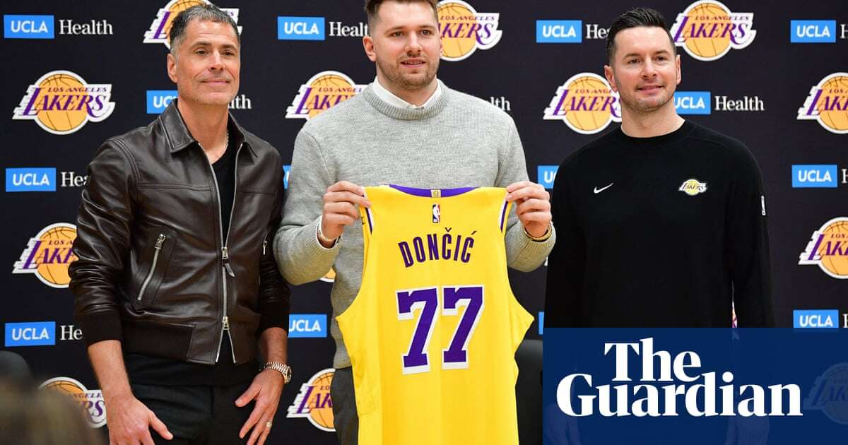 Luka Dončić admits learning of shock trade to Lakers was ‘really hard’