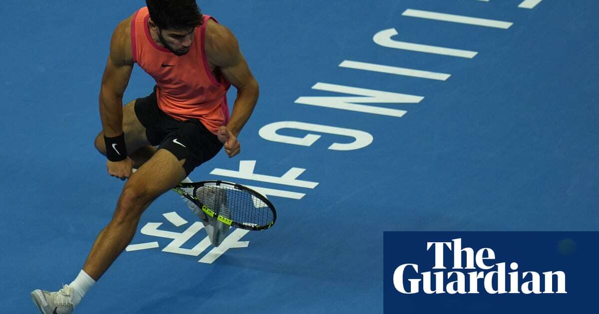 Carlos Alcaraz dazzles Daniil Medvedev and surges into China Open final