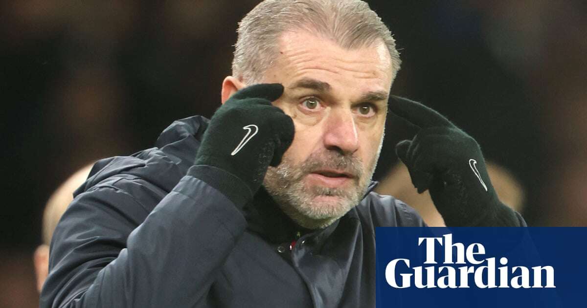 Ange Postecoglou bemoans discord at Spurs amid anti-Levy chants