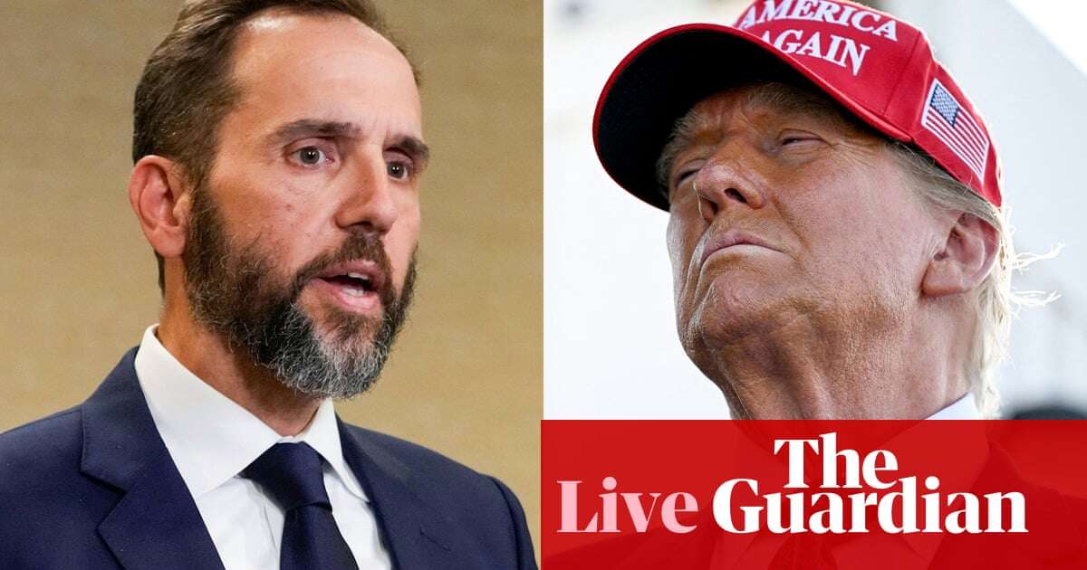 Trump moves to block report on election interference and classified documents cases – US politics live