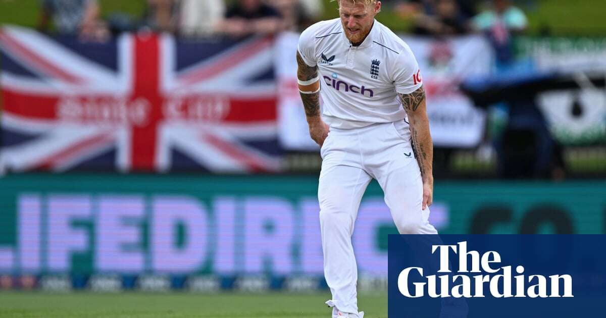 England captain Ben Stokes ruled out for at least three months with torn hamstring