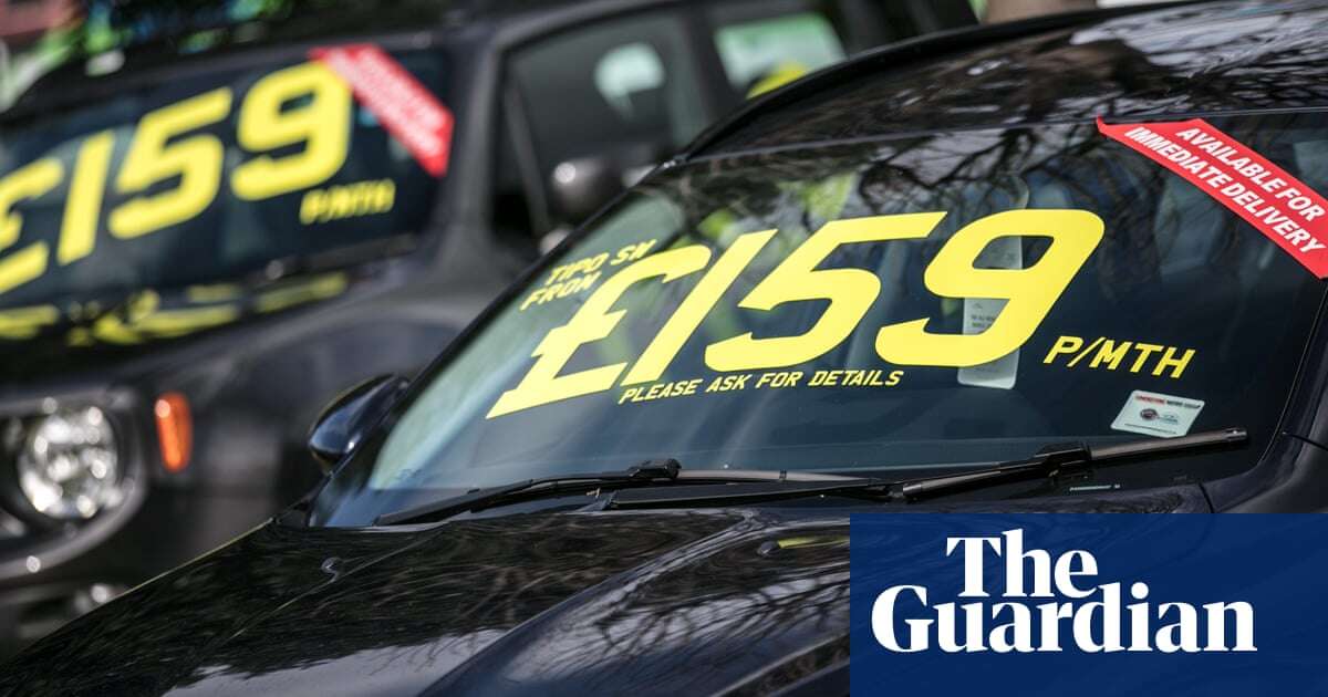 UK lenders face huge car loan payout bill as watchdog moves closer to compensation plan