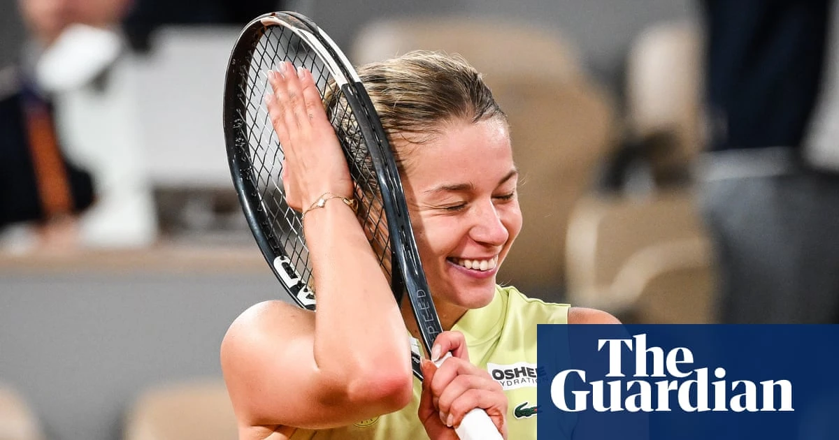 Chwalinska makes history after stunning Shnaider to reach French Open final