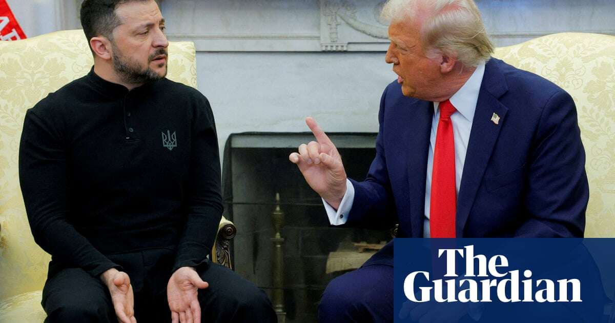 Ukraine war briefing: ‘Not good for both sides’ says Zelenskyy of stunning Trump exchange