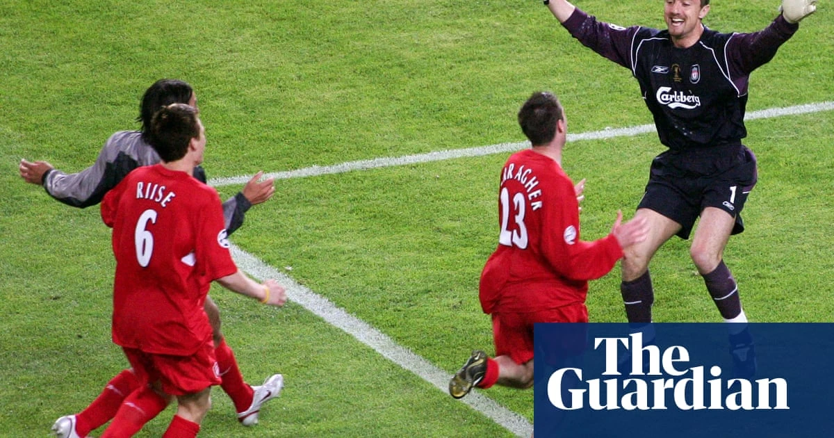 Jerzy Dudek: ‘Carra said to do the spaghetti legs like Grobbelaar but I needed to study my book’