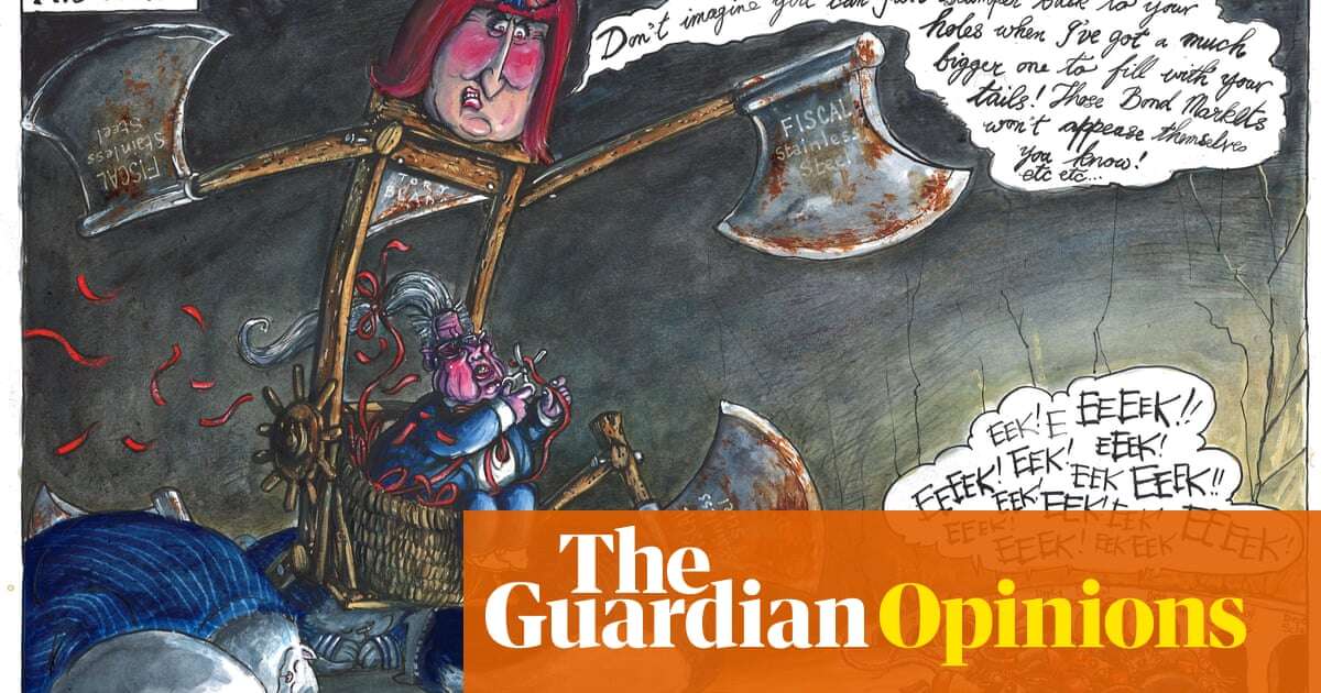 Martin Rowson on government cuts – cartoon