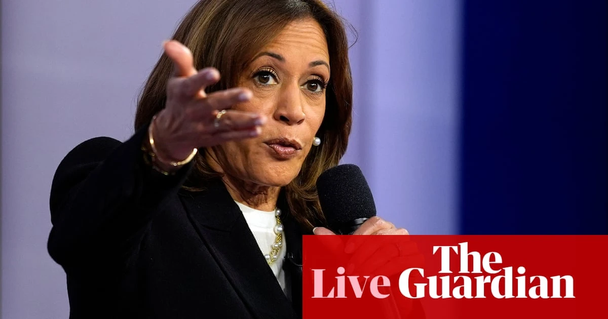 Obama and Springsteen to join Harris rally as Trump hits back at ‘fascist’ claim – US politics live