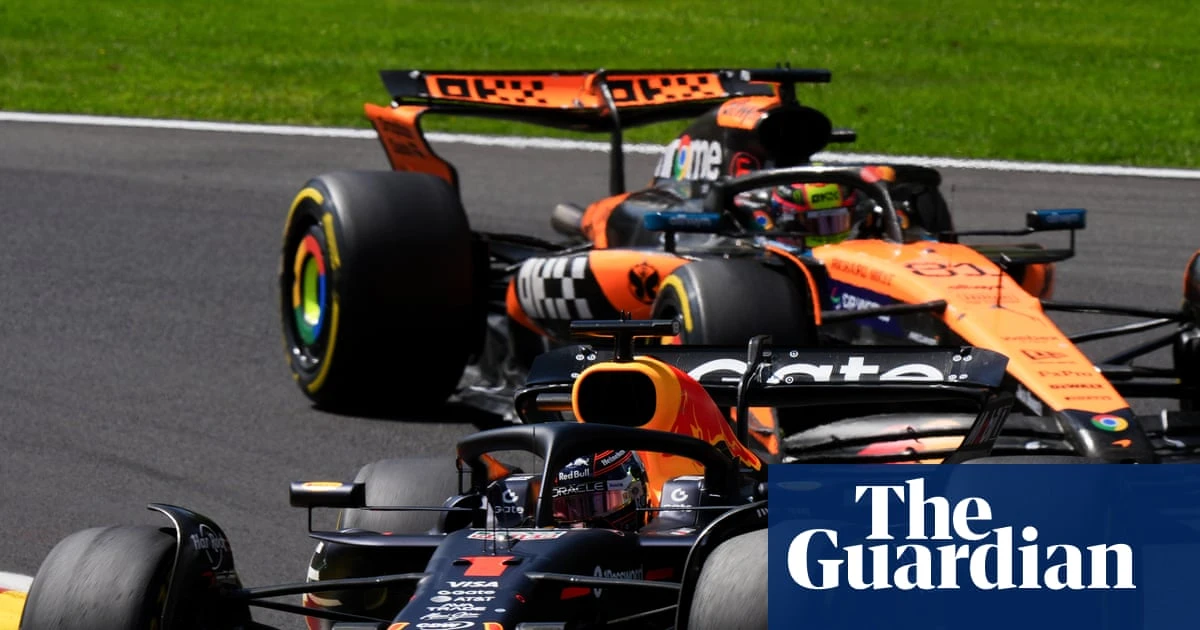 Max Verstappen wins Belgian sprint race in first grand prix since Horner’s Red Bull exit