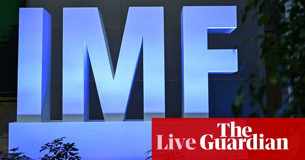 UK inflation falling faster than expected, says Bank of England’s Bailey; Reeves to announce debt rule changes at IMF – business live