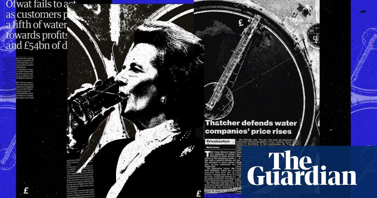 Cheap sales, debt and foreign takeovers: how privatisation changed the water industry