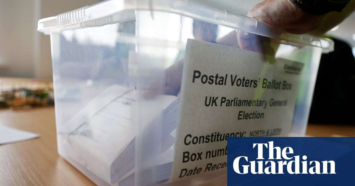 Postal vote delays: UK election organisers say rules should be changed