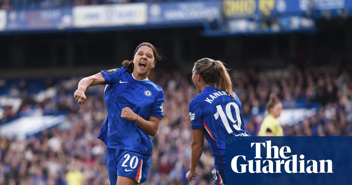 Sam Kerr strikes late to ensure Chelsea beat London City to stay top of WSL