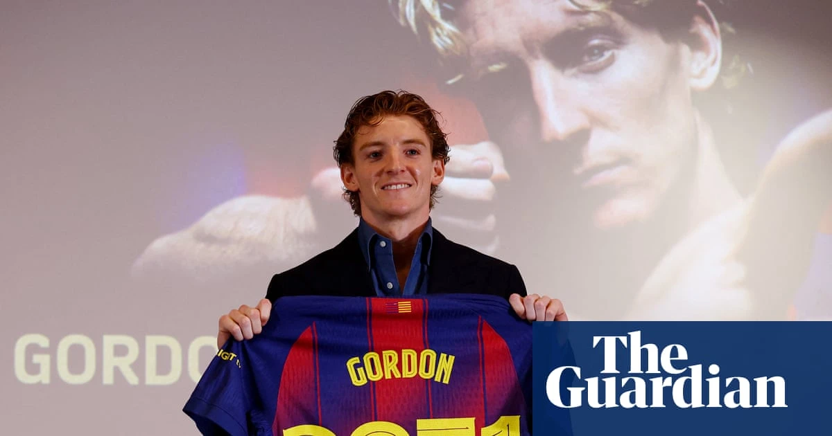Anthony Gordon signs for Barcelona from Newcastle in £69.3m, five-year deal