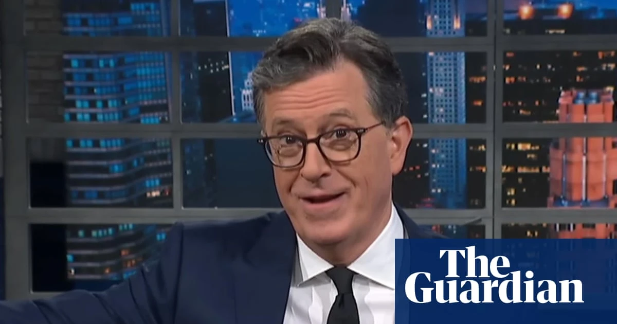 Stephen Colbert on JD Vance’s water level raising: ‘Insane spoiled baby emperor move’