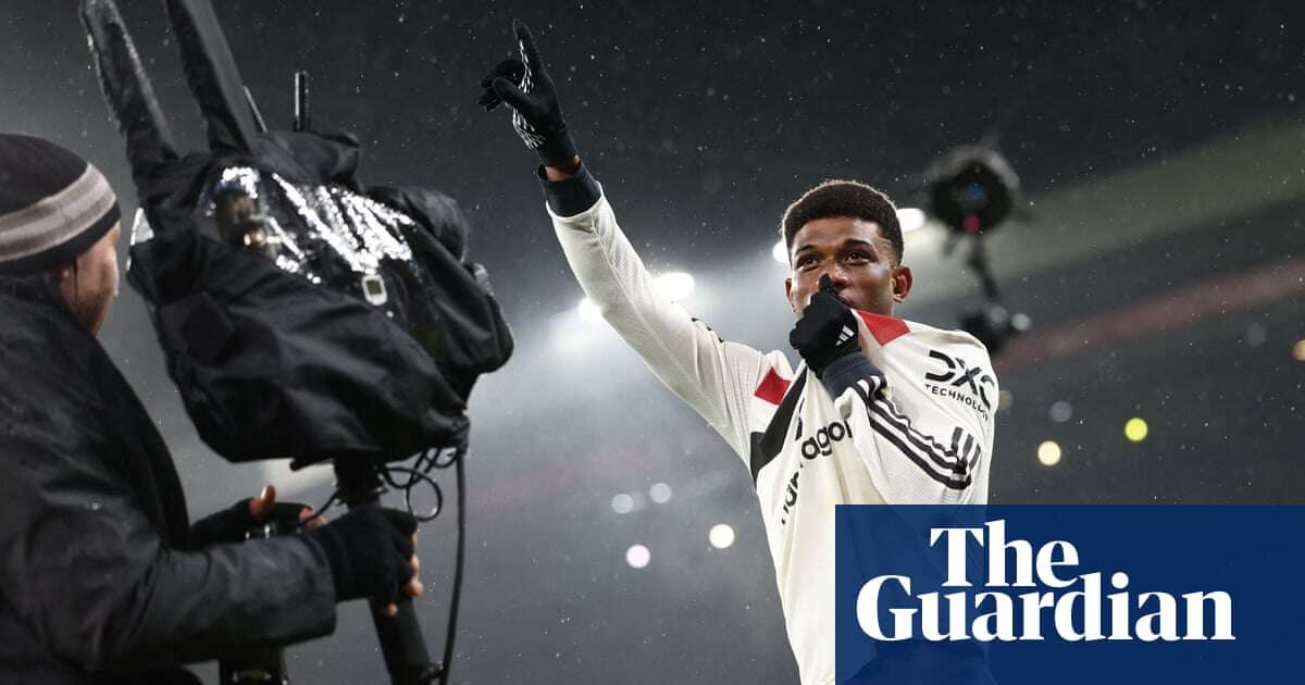 Amad Diallo’s manic midfield energy gives Manchester United an air of hope | Barney Ronay