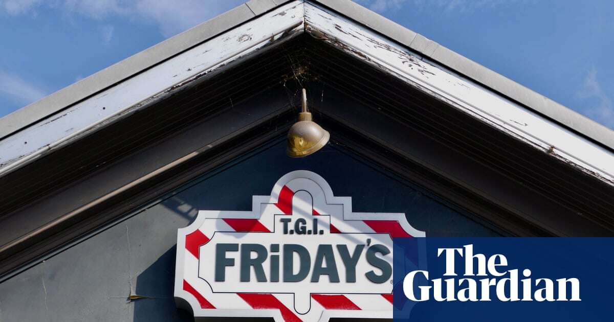 TGI Fridays secures rescue deal but more than 1,000 UK jobs lost