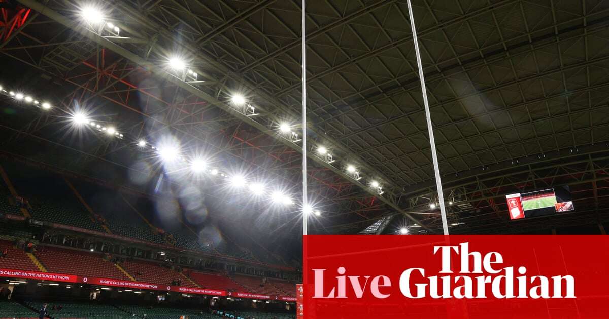 Wales v Australia: Autumn Nations Series rugby union – live