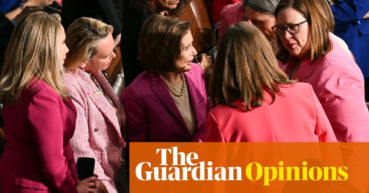 The pink protest at Trump’s speech shows the Democrats aren’t coming to save us