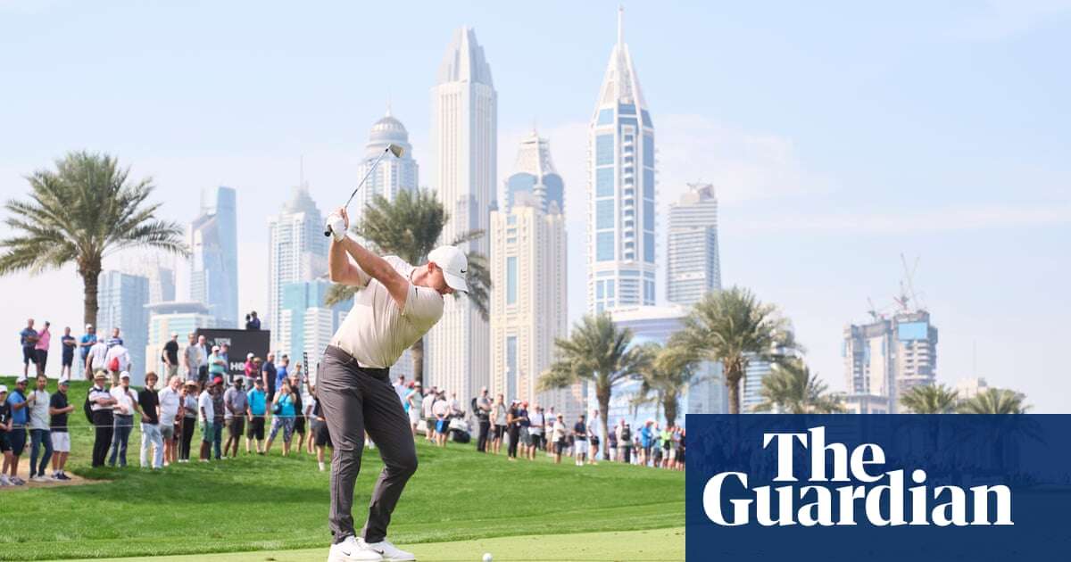 Rory McIlroy makes ‘scrappy’ start in Dubai and changes tune on Norman