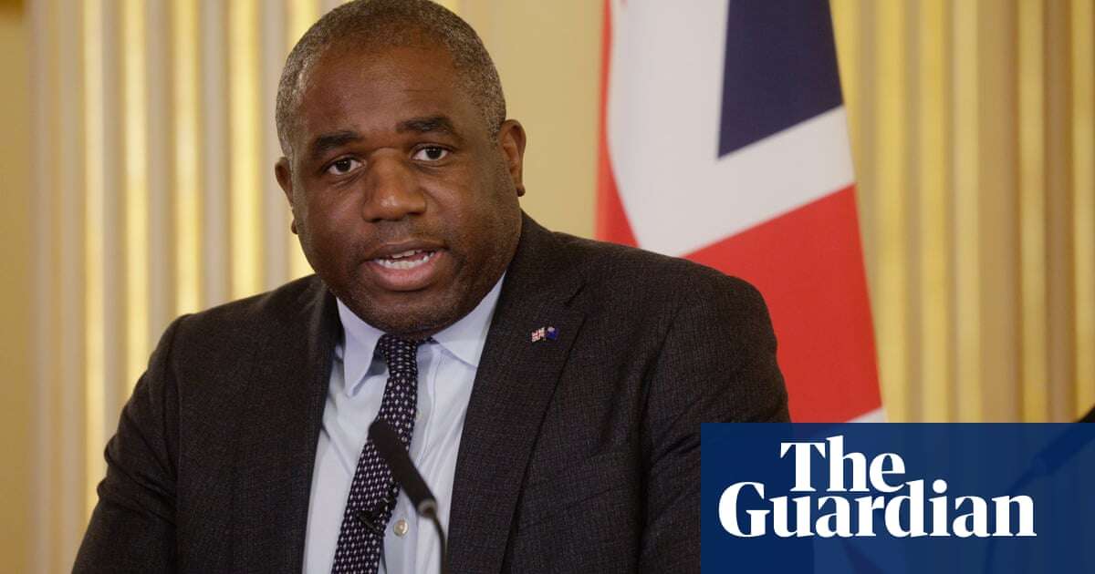 Post-cold war era ‘well and truly over’, warns David Lammy