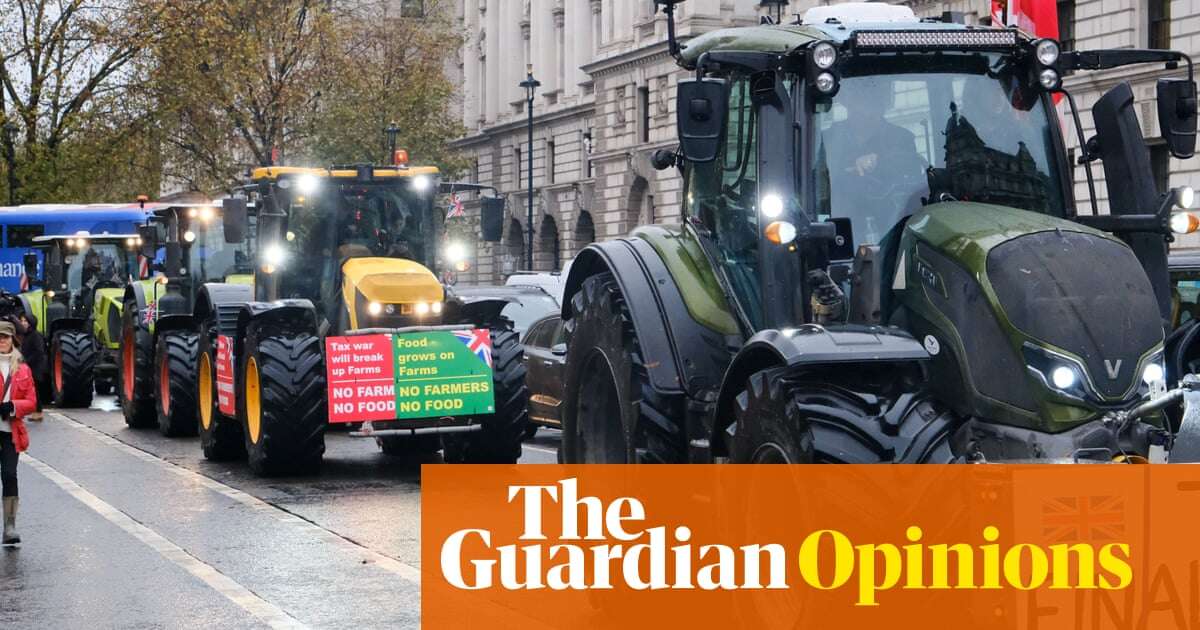 The Guardian view on taxing farmers: big landowners must pay their share | Editorial