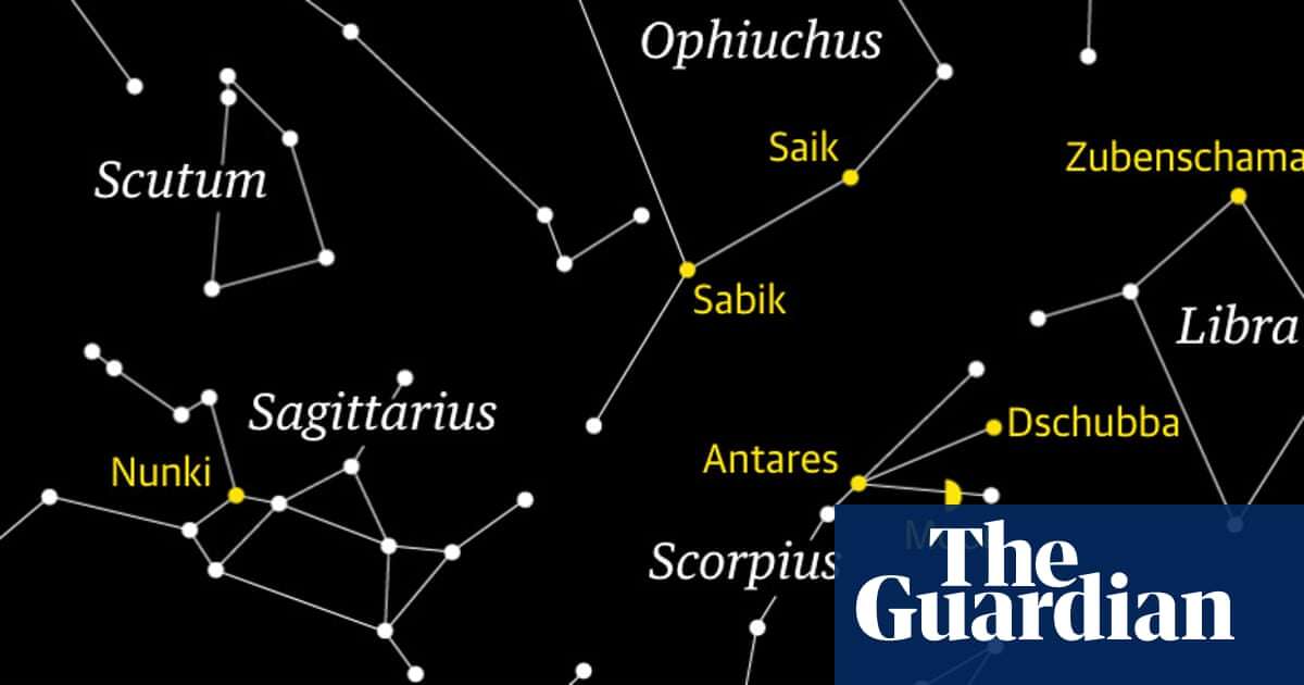 Starwatch: look out for Antares, a true jewel of the night sky