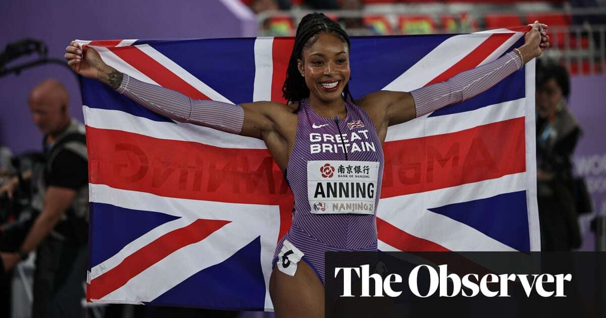 GB’s Amber Anning makes history with 400m gold at world indoors