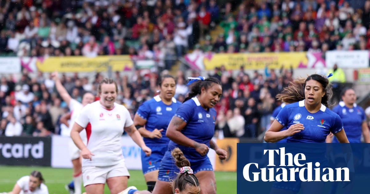 England storm into Rugby World Cup quarter-finals as Breach leads Samoa rout