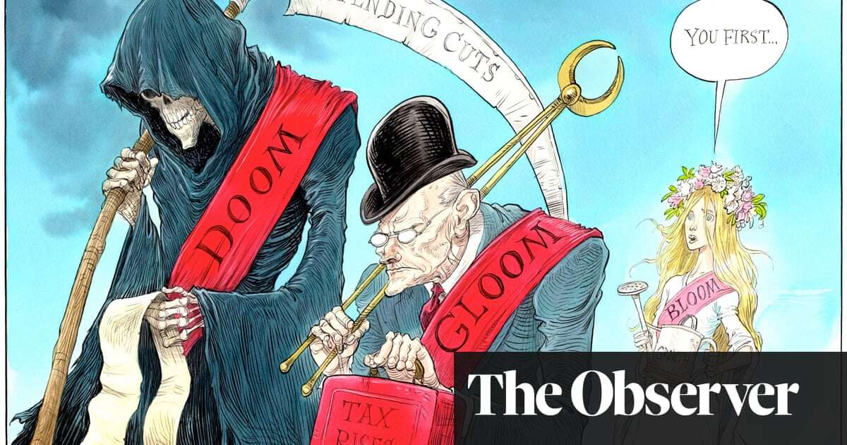 Autumn budget 2024: doom, gloom… and bloom – cartoon