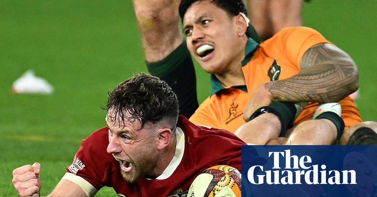 Hugo Keenan’s dramatic final act snatches series victory for Lions over Wallabies