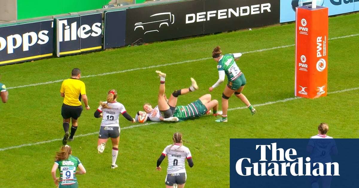 Sharp knife through butter: Saracens score slick PWR try at Leicester – video