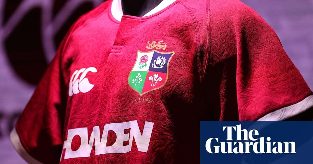 ‘Wearable art’ with a QR code: British & Irish Lions hype up 2025 tour jersey