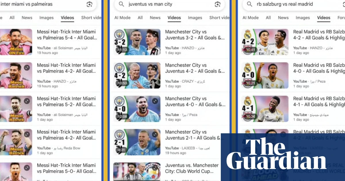 The World Cup that wasn’t: how fake highlights took over the internet