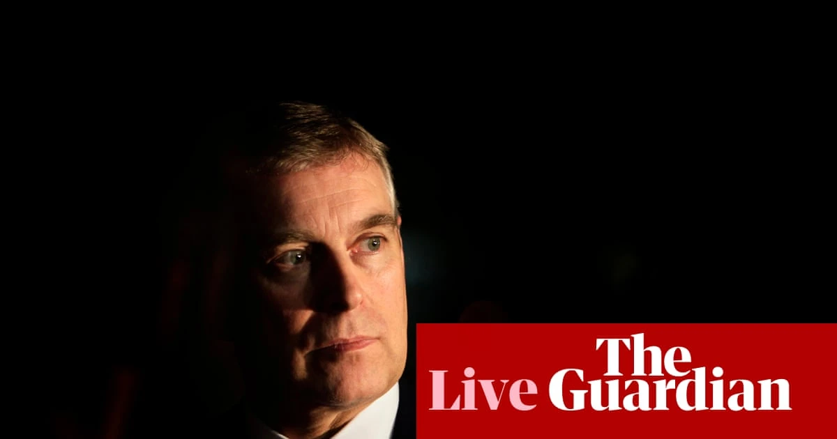 King should decide if laws are needed to remove Prince Andrew’s dukedom, minister suggests – UK politics live