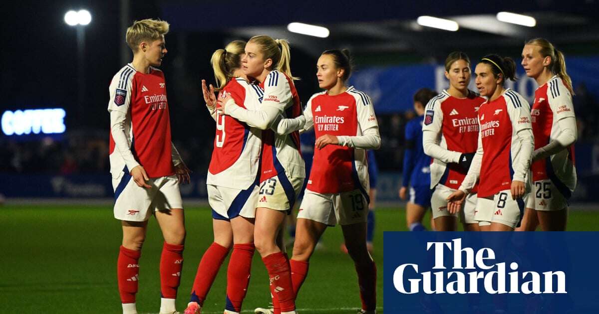 Alessia Russo helps Arsenal course correct after week of discontent