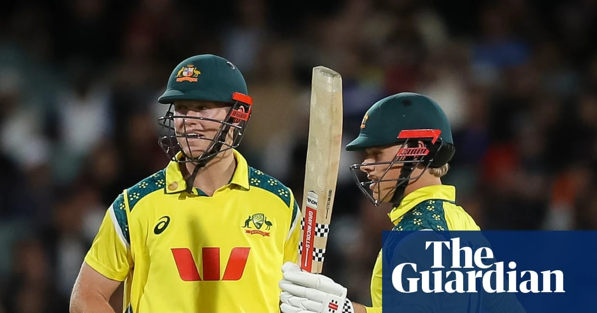 Rookies Cooper Connolly and Matt Short help Australia to tense two-wicket ODI win over India