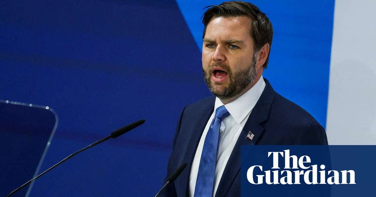 ‘I fear free speech is in retreat,’ JD Vance rebukes Europe’s leaders – video